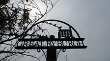 The village sign at Great Ryburgh