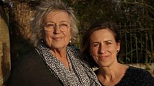 Kirsty Wark with Germaine Greer