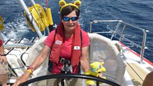 Lesley and Pudsey's Clipper Race