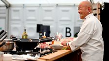 "The actual cooking is very quick, which is one reason why I've never been invited to Ready Steady Cook" Ken Hom