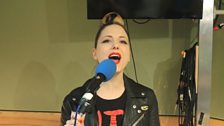 Imelda May performed live on Weekend Wogan