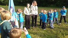 Invested as a 1st Shrewsbury Scout Beaver