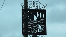 Clue three was with one of several village signs in Martham