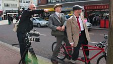 Tweed cyclists