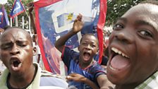 A Demonstration in Kinshasa