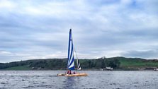 Sailing at Cumbrae