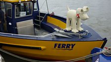 Clare's ferry awaits ...