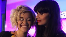 Rita Ora pops in to see Jameela.