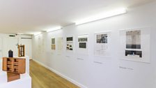 Installation view of Walerian Borowczyk: The Listening Eye exhibition