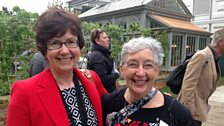 Mum and me: From Nova Scotia niece Barbara Phillips Conroy and aunt Carolyn McGowan on their favourites at Chelsea