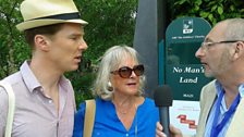 Benedict Cumberbatch and his mum Wanda Ventham