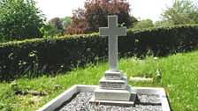 The grave of the famous Shropshire author, Mary Webb, in Shrewsbury Cemetery