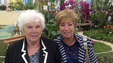 Mum and me: Mum Jean Loveland and daughter Julie Everett