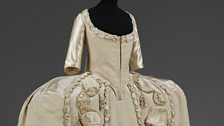 Silk Satin Court Dress, 1775-80