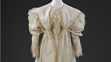 Silk Wedding Dress, 1828.