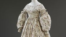 Cotton Wedding Dress, 1841.