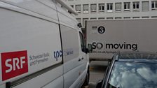 鶹Լ Symphony Orchestra and Swiss radio trucks