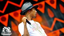 Pharrell at Radio 1's Big Weekend 2014 in Glasgow