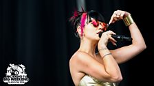 Lily Allen at Radio 1's Big Weekend 2014