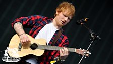 Ed Sheeran at Radio 1's Big Weekend 2014