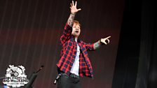 Ed Sheeran at Radio 1's Big Weekend 2014