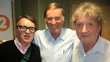 Chris Difford and Glenn Tilbrook of Squeeze with Sir Terry Wogan