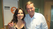 Sharon Corr with Sir Terry Wogan