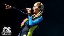 Rita Ora at Radio 1's Big Weekend 2014