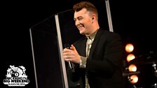 Sam Smith at Radio 1's Big Weekend 2014