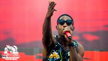 Tinie Tempah at Radio 1's Big Weekend 2014