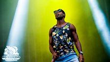 Tinie Tempah at Radio 1's Big Weekend 2014