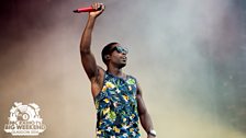 Tinie Tempah at Radio 1's Big Weekend 2014