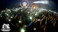 The crowd watching Katy Perry at Radio 1's Big Weekend 2014