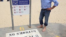 No Smoking on Bondi Beach