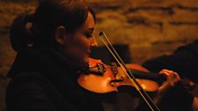 Kristan Harvey in Maeshowe