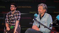 Gareth Bonello and Karl Ove Knausgaard