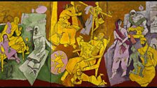 M.F. Husain, Indian Households, 2008-2011