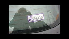 Snapping an Atmos sticker