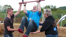 Tommo yn mwynhau Eisteddfod yr Urdd Meirionnydd 2014