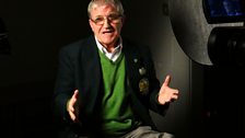 Former football player and manager Bertie Auld who was a member of Celtic FC's Lisbon Lions side of 1967