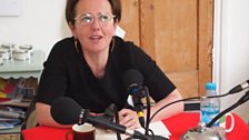 Fi Glover at the recording of Shared Experience