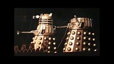 Daleks prepare to storm the stage