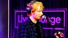 Ed Sheeran in the Live Lounge