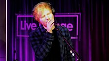 Ed Sheeran in the Live Lounge