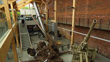 Inside the Fort Nelson museum