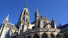 Bayeux cathedral looking fabulous for D-Day 70