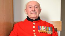 Veteran Roy Cadman, who chose Dame Vera Lynn's 'The White Cliffs Of Dover' as his Forces Favourite