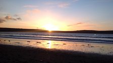 Celia Glynn-Williams - Camel Estuary from Daymer Bay & Brea Hill in Cornwall