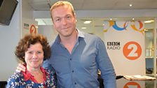 Imelda Staunton and Sir Chris Hoy