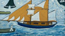 Alfred Wallis, The Blue Ship c.1934